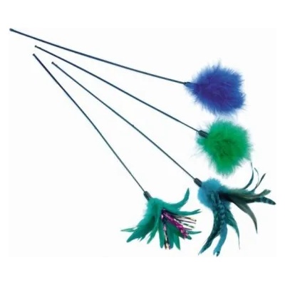 Nobby Играчка за котка въдица с перца 59 см nobby Германия 80070