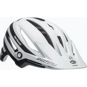 Bell Велосипедна каска Bell Sixer Integrated MIPS fasthouse stripes matte white/black