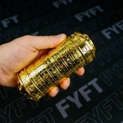 FYFT Da Vinci Cipher Lock Gold hlavolam