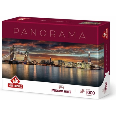 ART Panoramatické Tower Bridge, Londýn 1000 dílků