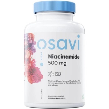 Osavi Niacinamide, 500 mg, 120 капсули, Osavi
