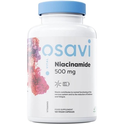 Osavi Niacinamide, 500 mg, 120 капсули, Osavi