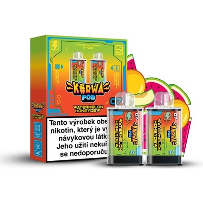 Kurwa Pod Watermelon Honeydew 20 mg 2x700 potáhnutí 1 ks