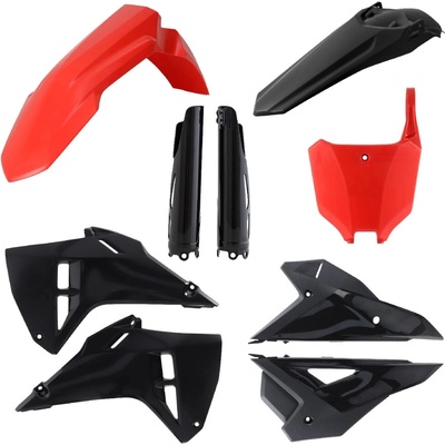 Acerbis full kit plastová sada pasuje na Honda CRF250/450 25- čierna/červená