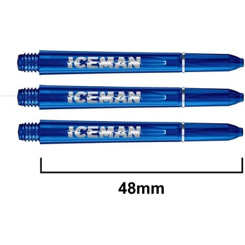 RedDragon Gerwyn Price VRX polykarbonát modré dlhé 46mm