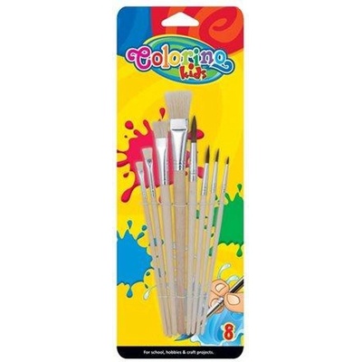 Sada štětců Colorino - 8 ks