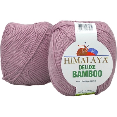 Himalaya příze DeLuxe Bamboo_124-42 starorůžová