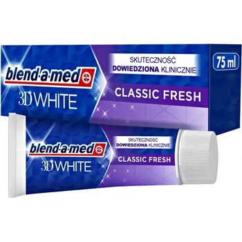 Blend-a-med Blend-а-Мed 3D White Classic Fresh Избелваща паста за зъби 75 мл