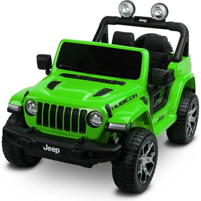 Toyz Офроуд Акумулаторен Автомобил Jeep Rubicоn Green Caretero Toyz (TOYZ-7174)