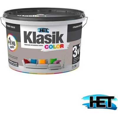 Het Klasik Color 0147 šedý 7 + 1kg