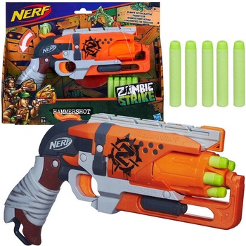 Nerf Zombie Strike Hammershot A4325 + opasok +30 šípok