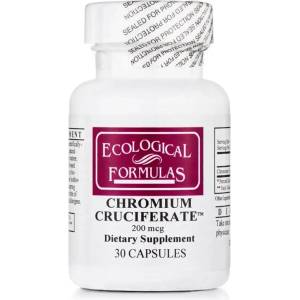 Ecological Formulas Хром 200 g 30 капсули | Ecological Formulas (13181 (CHROM) EF)