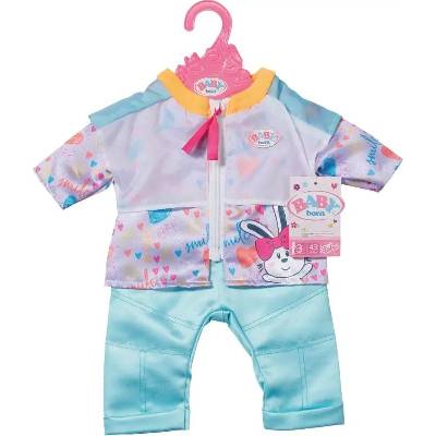 Zapf Creation BABY born Oblečenie na voľný čas zelenomodré, 43 cm 832622