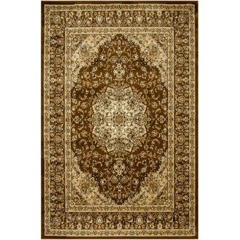 Najkoberce Super Rose 3619A ornament hnedý / béžový / krémový