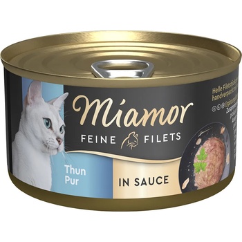 Miamor 24х85г Miamor Fine Fillets, консервирана храна за котки - риба тон, чиста