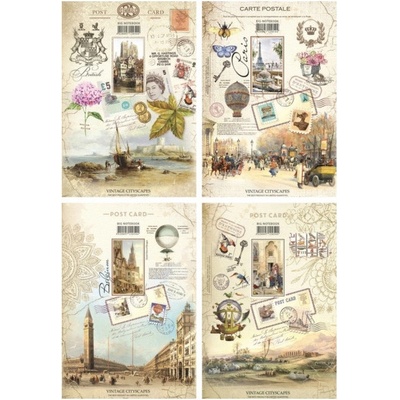 Тетрадка Bourgeois A5 80л Ред Гъвк К. Post Card (A5 80)