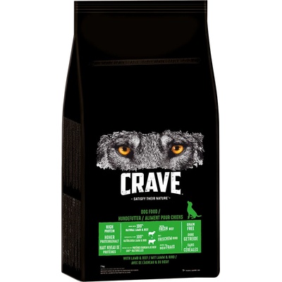 Crave Adult Dog s jahňacím & hovädzím 7 kg