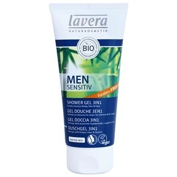 Lavera Men Sensitiv vlasový a tělový šampon 2v1 150 ml