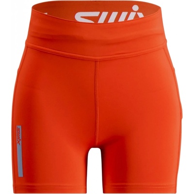 Swix dámské běžecké kraťasy Roadline hůl ke kolečkovým lyžím Half Tights 10022-23-99992 Červená