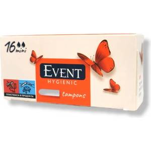  Event хигиенни тампони, Мини, 16 броя