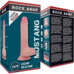 CupidOn USA Rockarmy - Харнес + liquid силиконов premium mustang реалистичен 18 см -o- 4.14 см
