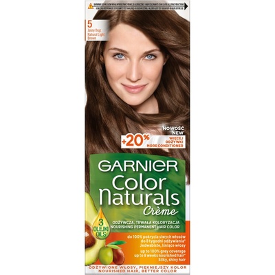 Garnier Color Naturals Krémová farba na vlasy 5 Svetlo hneďá