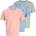Jack and Jones Тениска Jack and Jones Men's Niko Pack Regular Fit T-Shirt - Blue/Pink/Green
