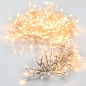 Koopman LED външен коледен гирлянд 1512xLED/230V/8 функции 14 m IP44 топла бяла (KM0064)