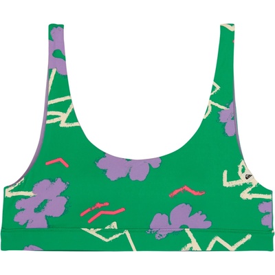 Quiksilver Дамско бикини горнище Quiksilver Women's Riva Top Bikini top - Leprechaun Street Floral 32 - размер XS (150-6736-0111)