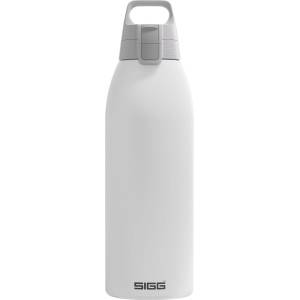 SIGG - Insulated drinking bottle - Thermos bottle Shield Therm One White - carbonated drinks - leak-proof - dishwasher safe - BPA-free - 90% recycled stainless steel - white - 1.5L - 6167.90 (6167.90)