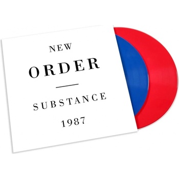 New Order - Substance '87 - Coloured Red & Blue LP