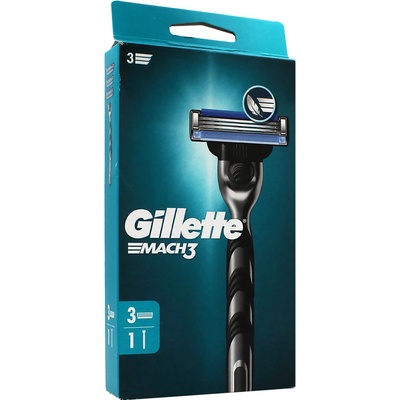 Gillette Mach3 + 23 ks hlavic