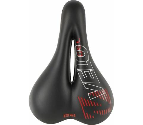 VELO PLush černá/červená