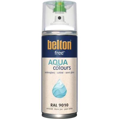 Belton farba v spreji 9010 400 ml pololesk čistobiela