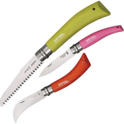 OPINEL set 3ks saw N°12, garden N°08, paring N°08 001617