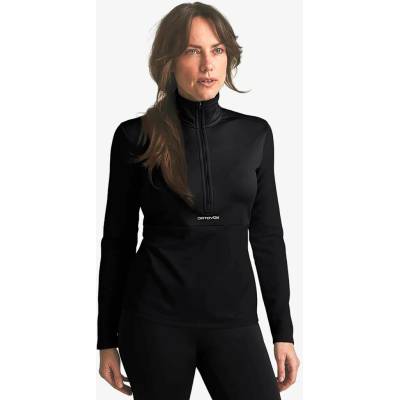 Ortovox Fleece Light Zip Neck black raven