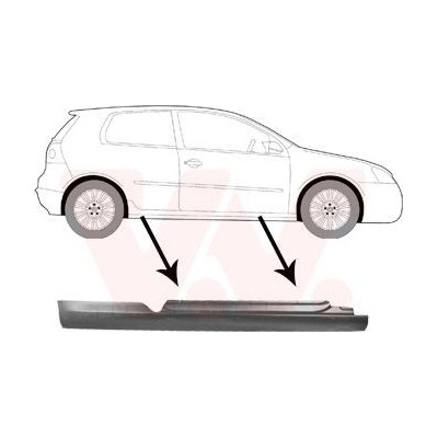 Nástupní panel VAN WEZEL 5894102