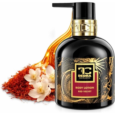 RED VELVET | zvláčňující tělové mléko s mandlovým olejem | 320 ml