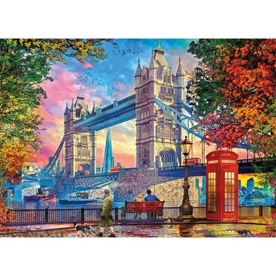 GIBSONS Obloha nad Tower Bridge 1000 dielov