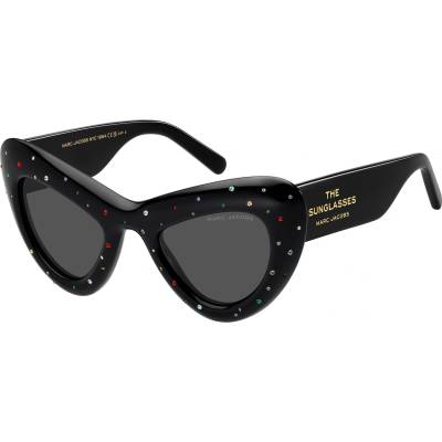 Marc Jacobs Слънчеви очила Marc Jacobs Women's Cat Eye Round Sunglasses - Black