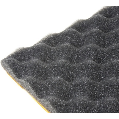 CarClever Akustická pěna 100x50 cm | molitan s uhlíkovým vláknem |