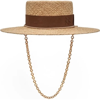 Ruslan baginskiy Капела Ruslan Baginskiy Boater Hat (CNT036/09.STR.CHA)