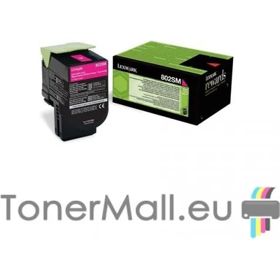 Lexmark Оригинална тонер касета LEXMARK 802SM (Magenta)