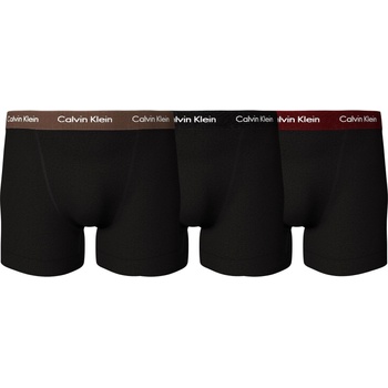 Calvin Klein Боксерки Calvin Klein Cotton Stretch Boxer Shorts - Camel/Blk/Red