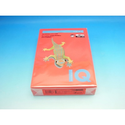 Kancelářský papír A4 IQ C044 Intenzivní Coral Red 80 g 500l. Mondi
