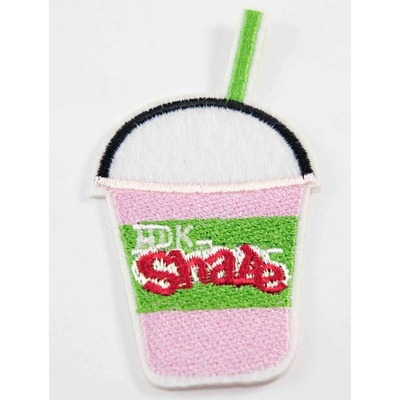 Nažehľovacia záplata - shake - rozmer 4 cm x 7 cm