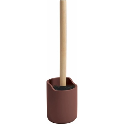 Spirella WC štětka SYBELLA s polyresinovou nádobou burgundy 10 22379