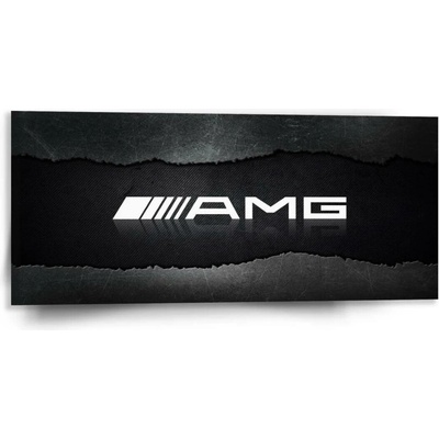 Sablio Obraz AMG černá - 110x50 cm