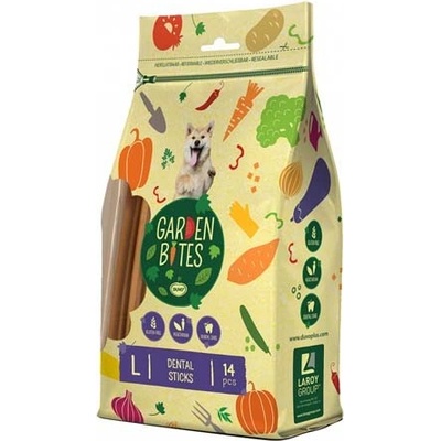 DUVO+ Garden Bites Dental Sticks 16 cm 420 g 14 ks vrecko