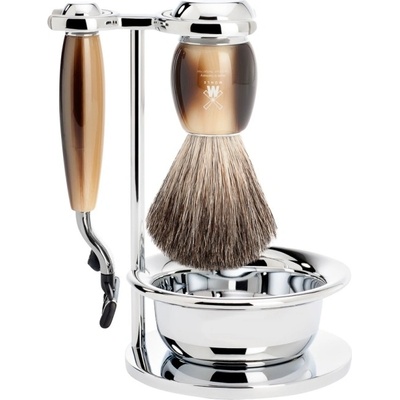 Mühle Vivo Set 4 Horn Brown Mach3